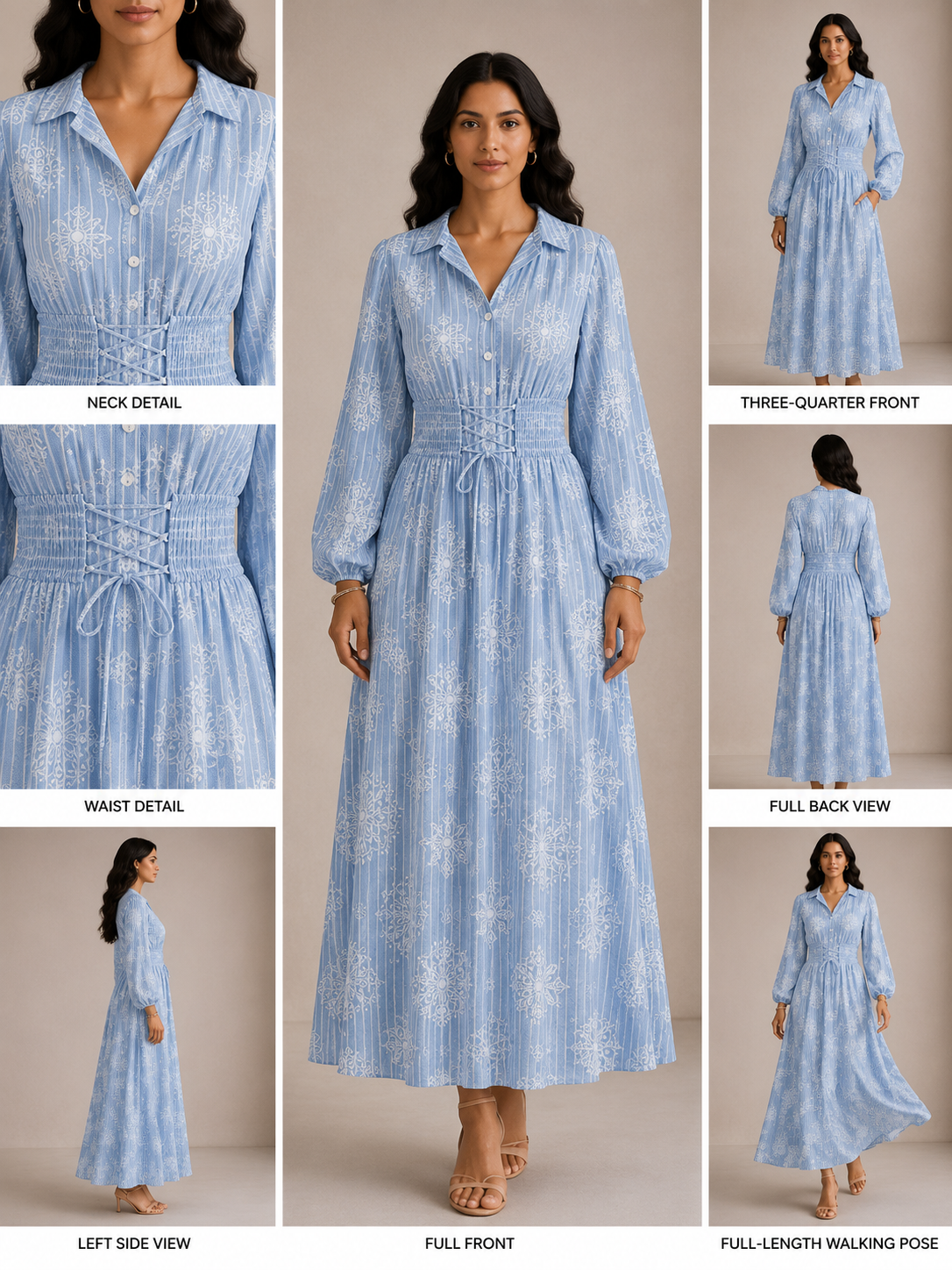 Beyond| Luna Corset Maxi Dress