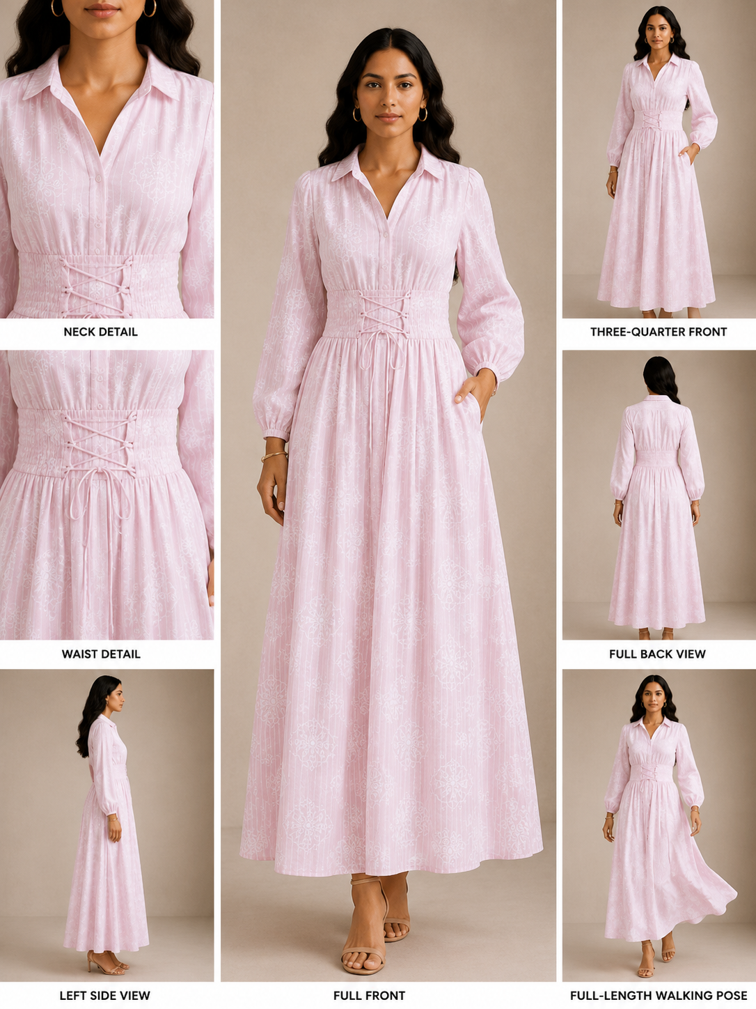 Beyond| Luna Corset Maxi Dress