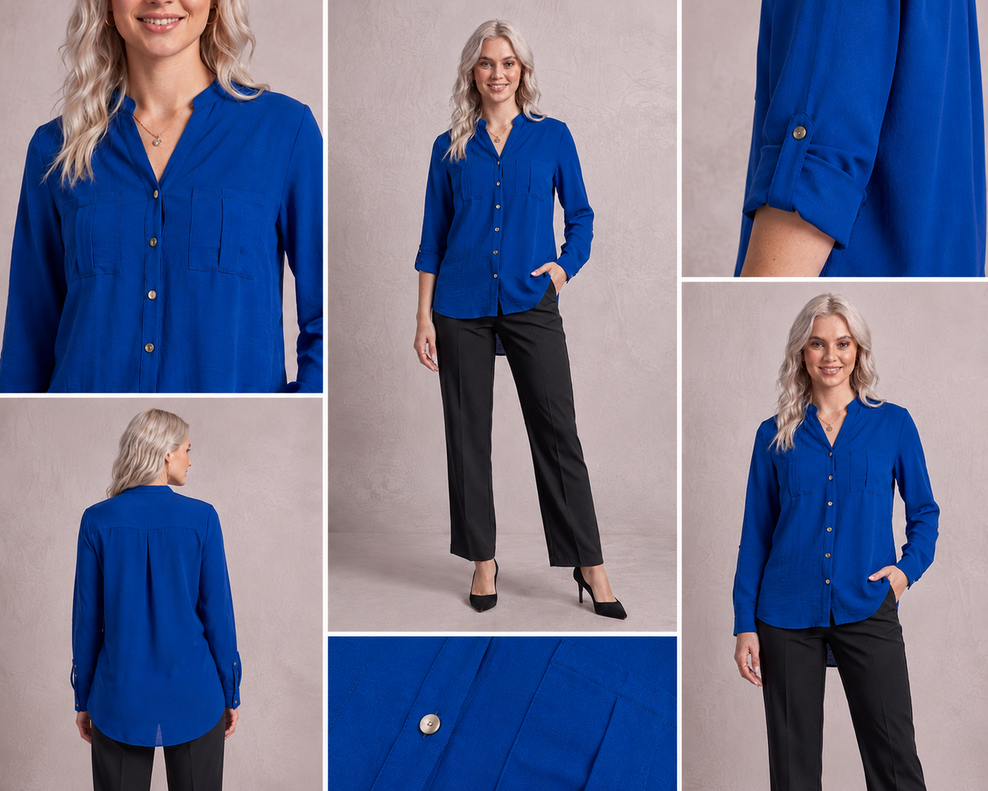 Beyond | Essential Pocket Blouse