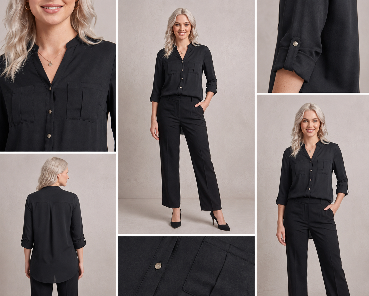Beyond | Essential Pocket Blouse