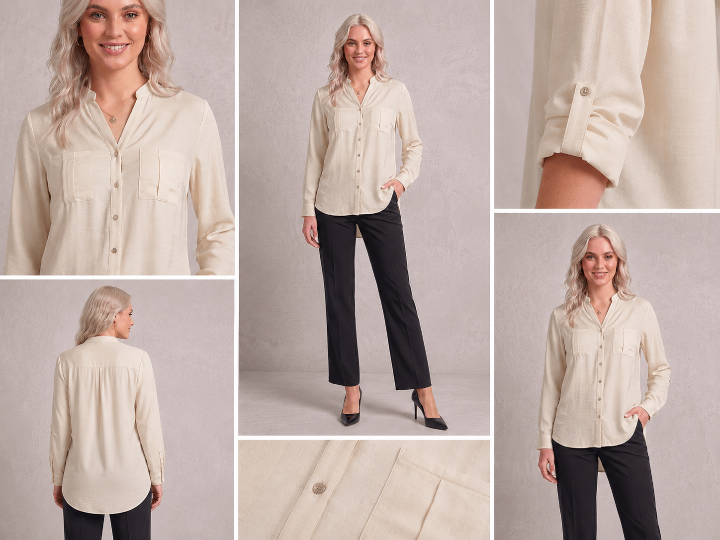 Beyond | Essential Pocket Blouse